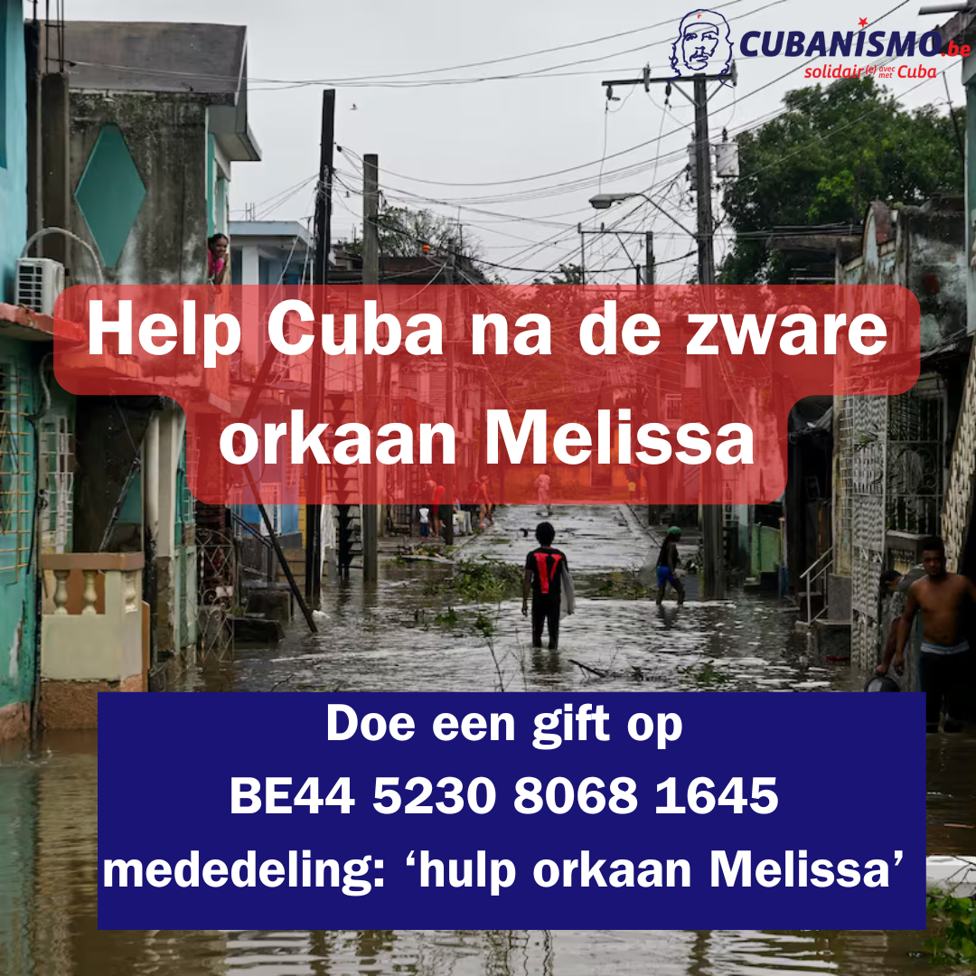 Steun Cuba: Na doortocht orkaan Melissa.