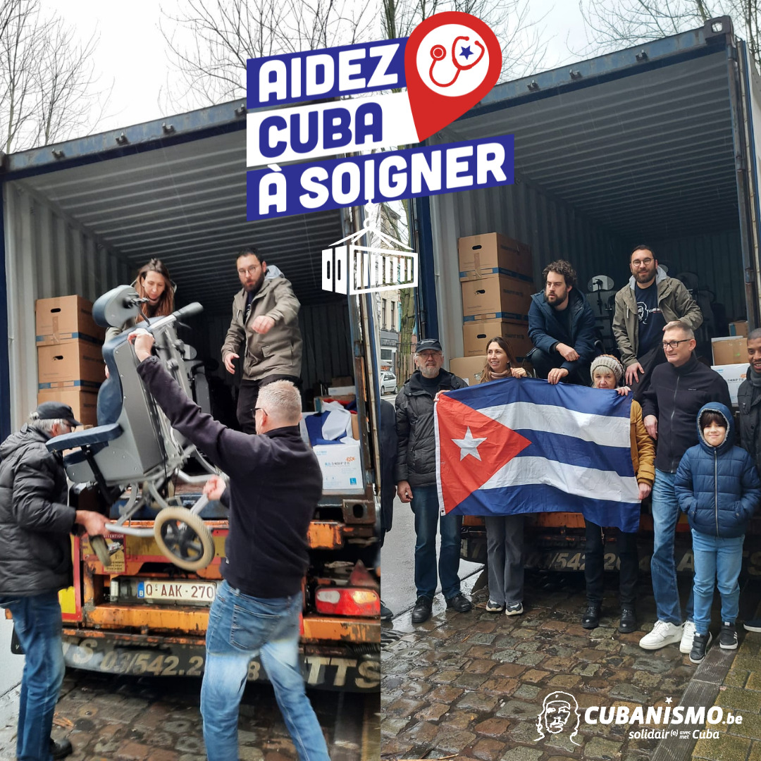 Notre conteneur met le cap sur Cuba.